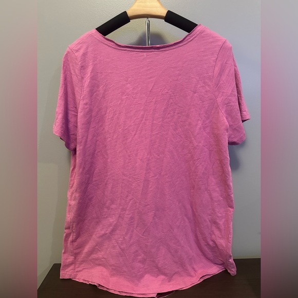 Woman Within Crochet-Trim Knit Top Size Woman Within M (14/16) - Picture 5 of 16